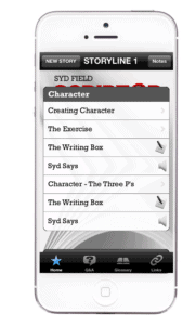 Syd Field Scriptor Screenwriting app