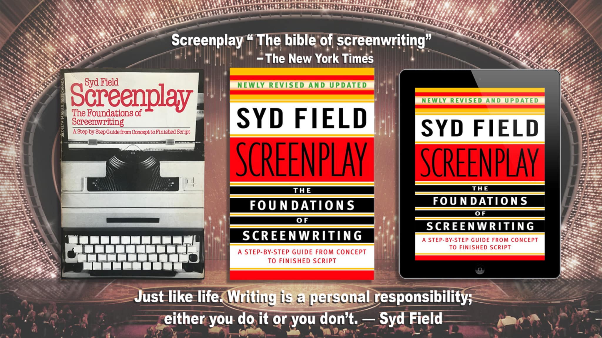 Syd Field Screenwriting, & inars, Books & Apps